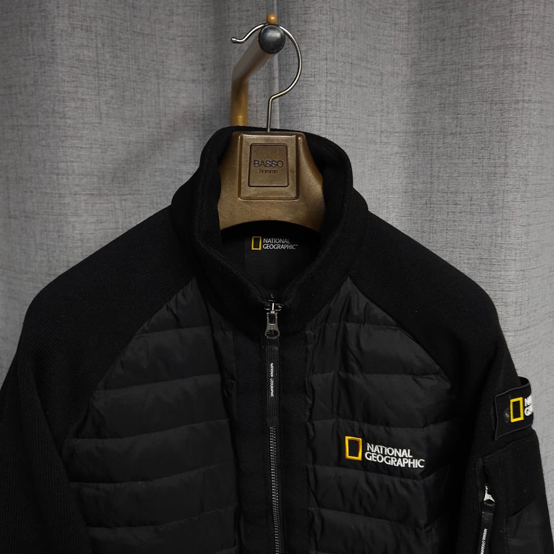 100 ) 내셔널지오그래픽 몬타나 니트 구스 경량 패딩 상품이미지4