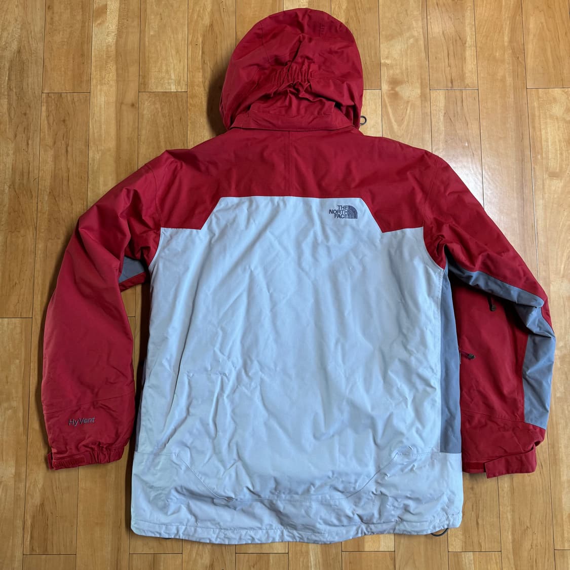 노스페이스 하이벤트 스키 자켓 레드/그레이 US L 상품이미지6