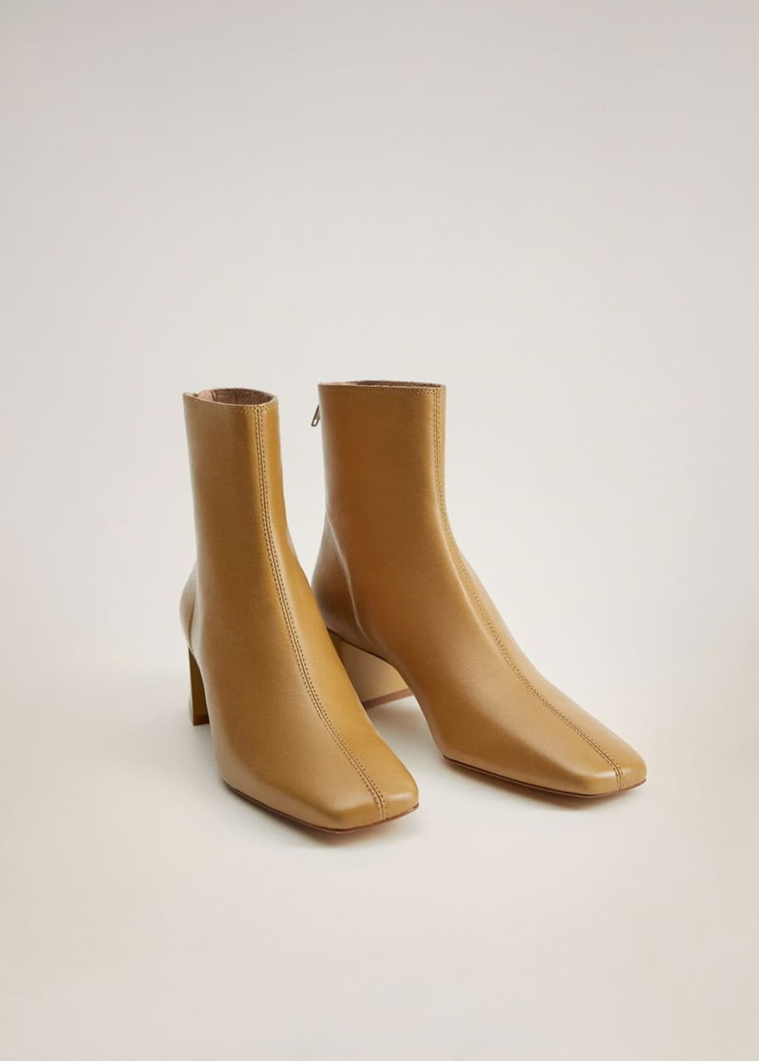 MANGO 소가죽 앵클부츠 상품이미지1