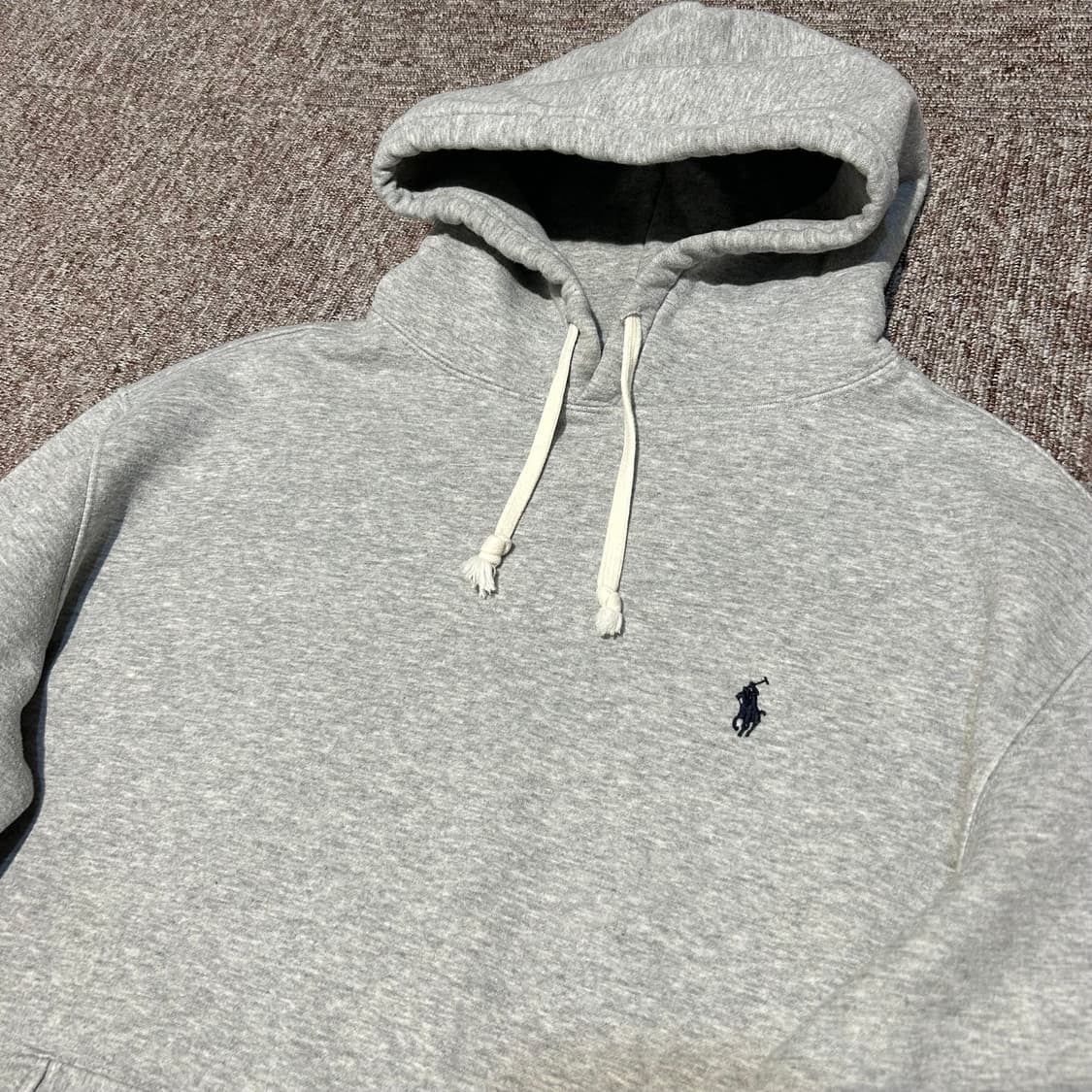 XL) 폴로 랄프로렌 그레이 후드티 기모안감 상품이미지3