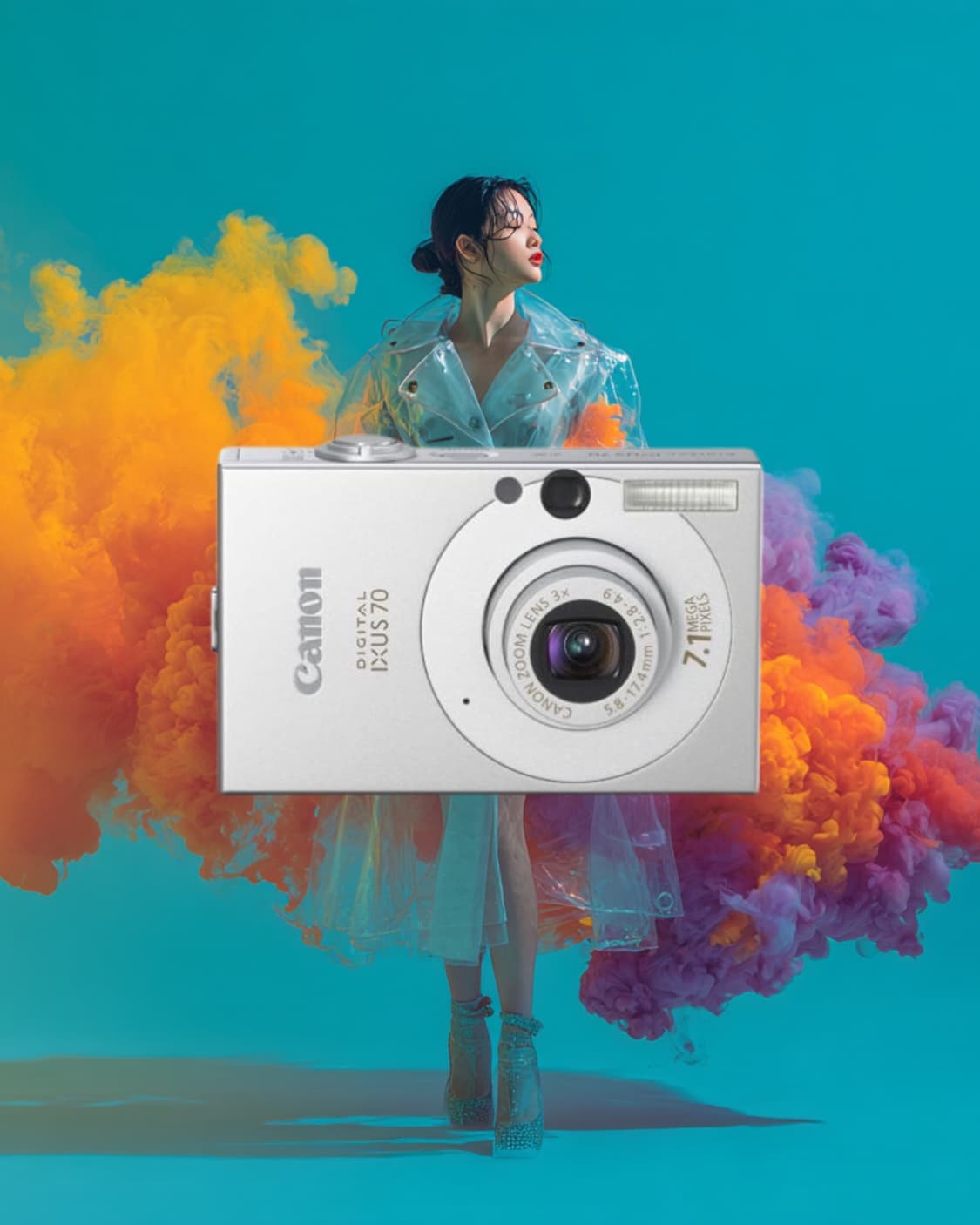 A급)캐논 익서스 70 CANON IXUS 70 빈티지 디지털카메라 디카 상품이미지1