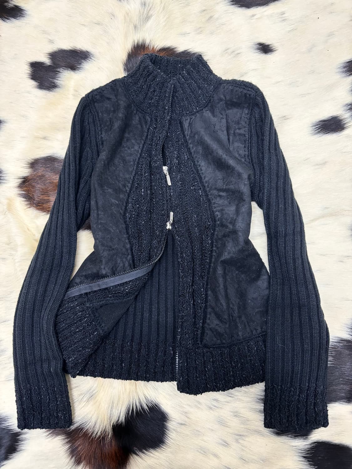 embroidery Detail Black 2-way Slim Fit Z 상품이미지5