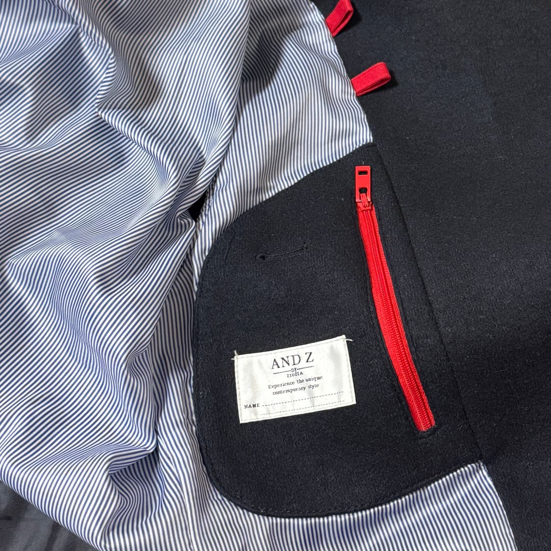 (95) ANDZ 지오지아 울 바시티 자켓 상품이미지5