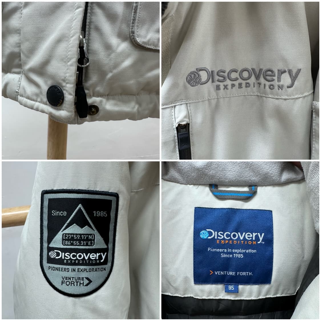 디스커버리 익스페디션 여성 구스다운 점퍼 자켓 95 상품이미지4