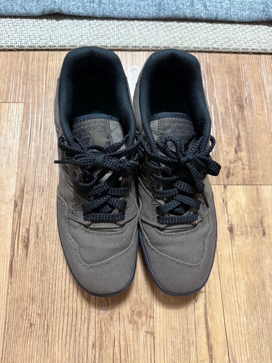 뉴발란스 x 디스이즈네버댓 550 브라운 블랙 상품이미지3