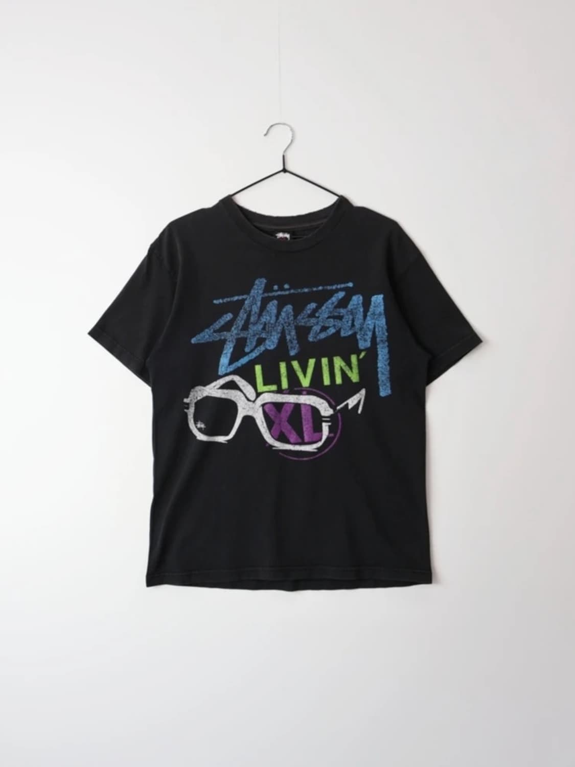 00's Stussy Livin Graphic T-Shirt 상품이미지3