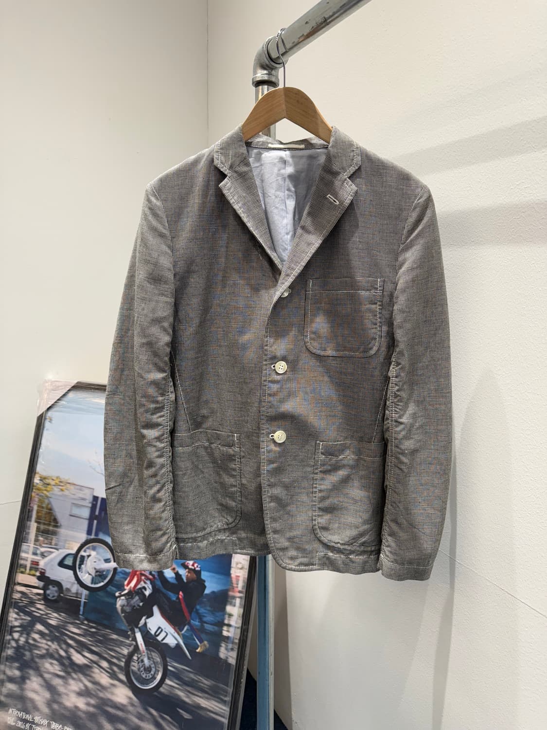 꼼데가르송 옴므 하운드체크 자켓 AD2011 상품이미지1