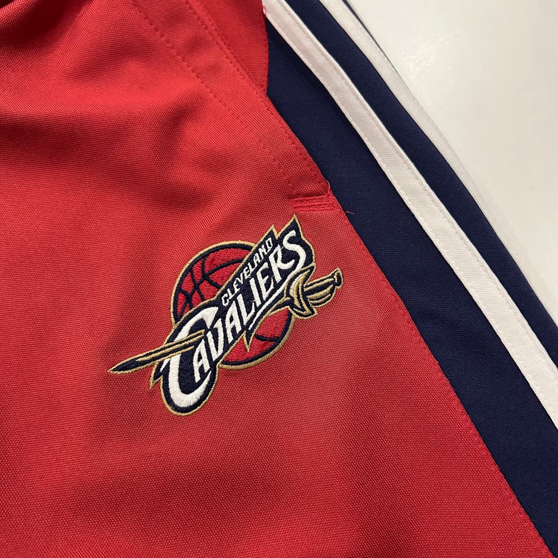 [S] 아디다스 NBA 버튼 트랙 팬츠 레드 A259 상품이미지6