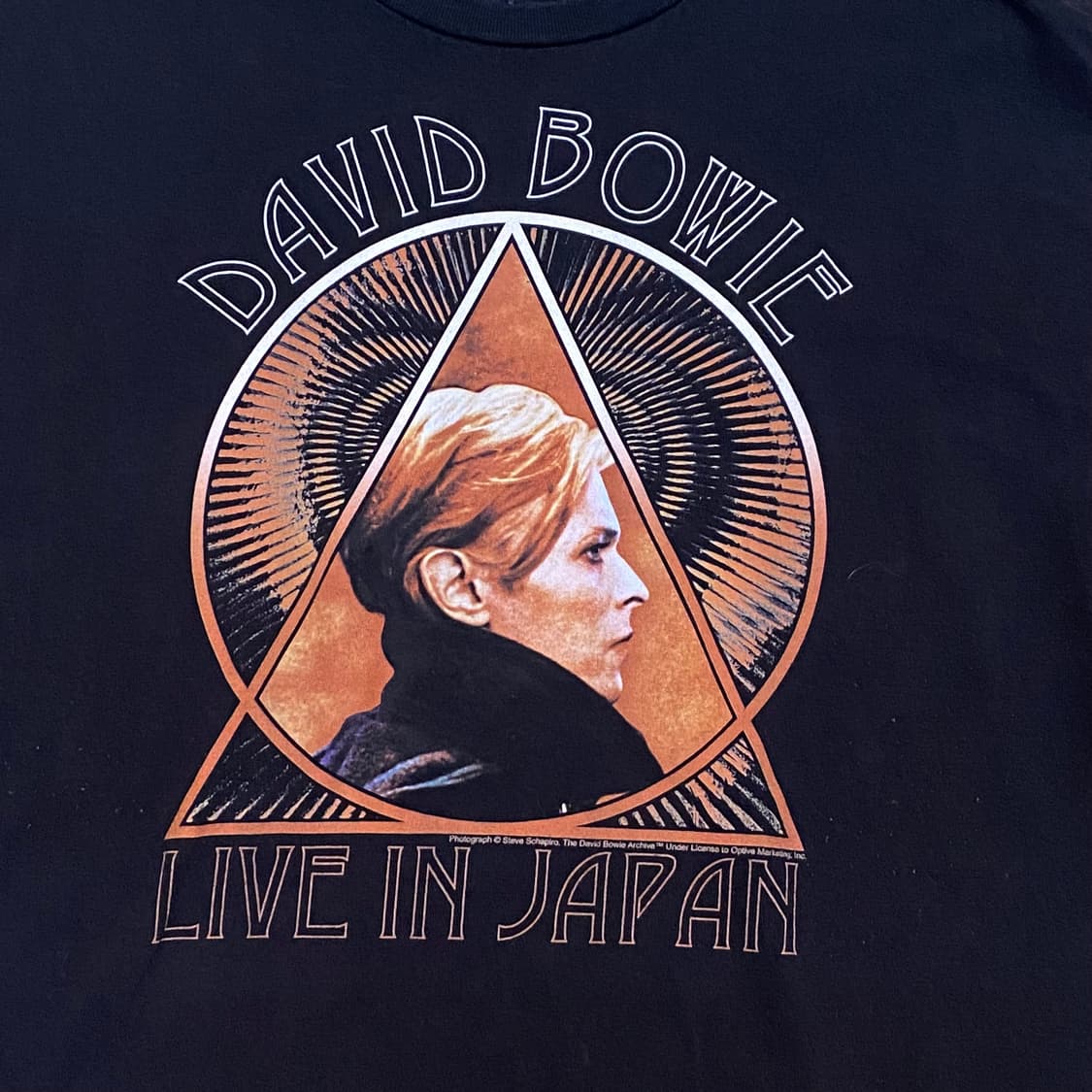 미국 빈티지 데이빗보위 정식굿즈 반팔티 락티셔츠 상품이미지3