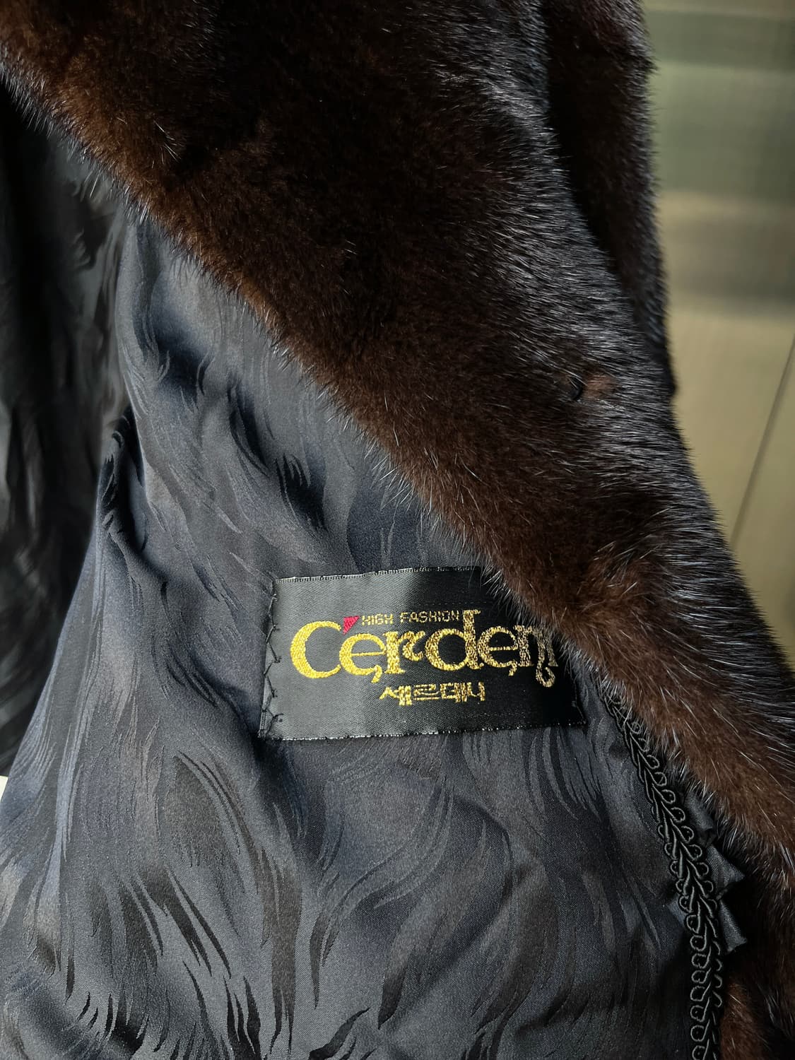 90s American Fur Award 아메리칸 퍼어워드 밍크 코트  상품이미지9