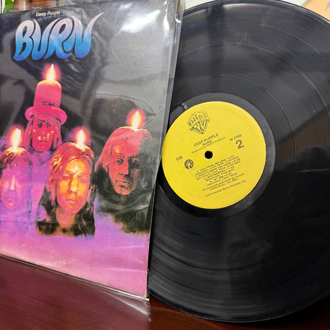 딥 퍼플 BURN 엘피 바이닐 음반   상품이미지2