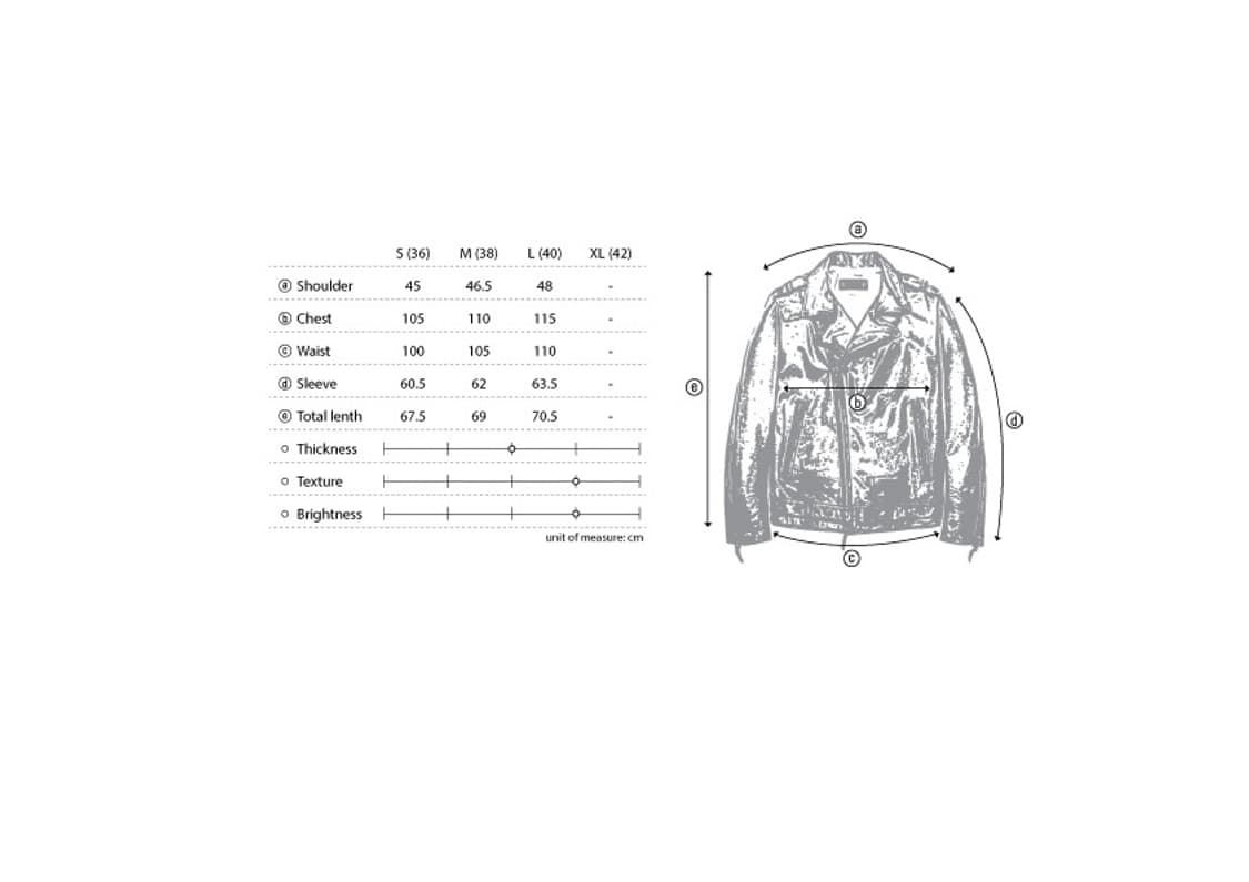 디아프바인 홀스레더자켓 카코트 - S size 상품이미지6