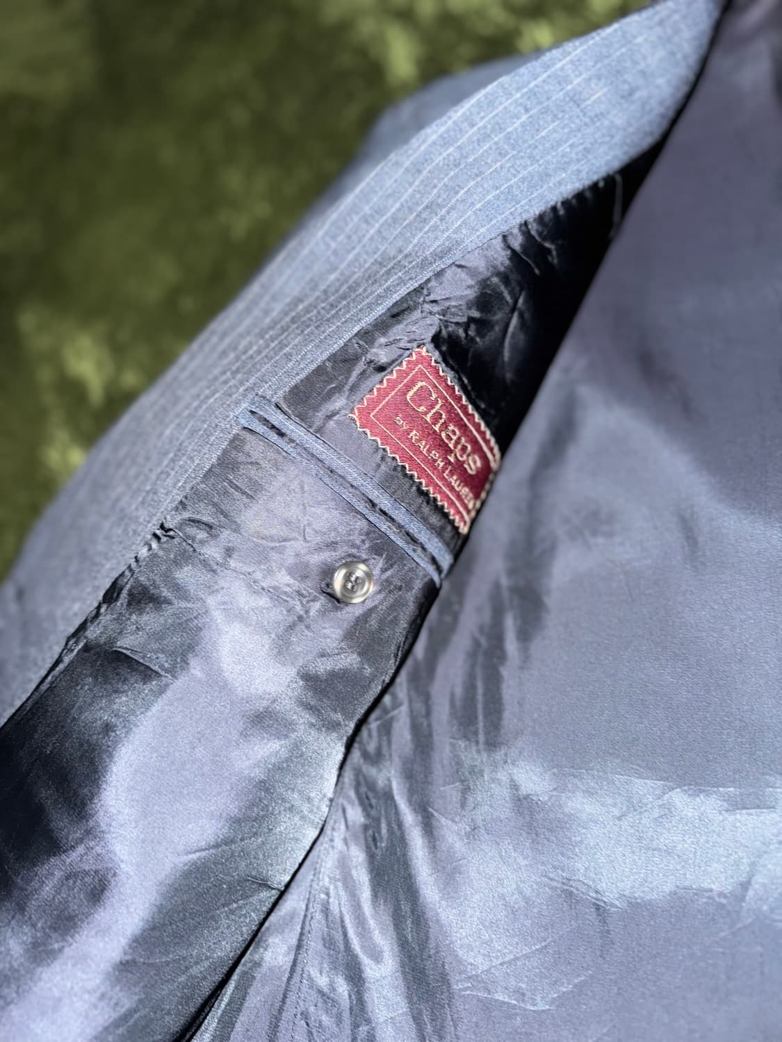 챕스 랄프로렌 테일러 메이드 MADE IN USA 스트라이프 블레이저 상품이미지5