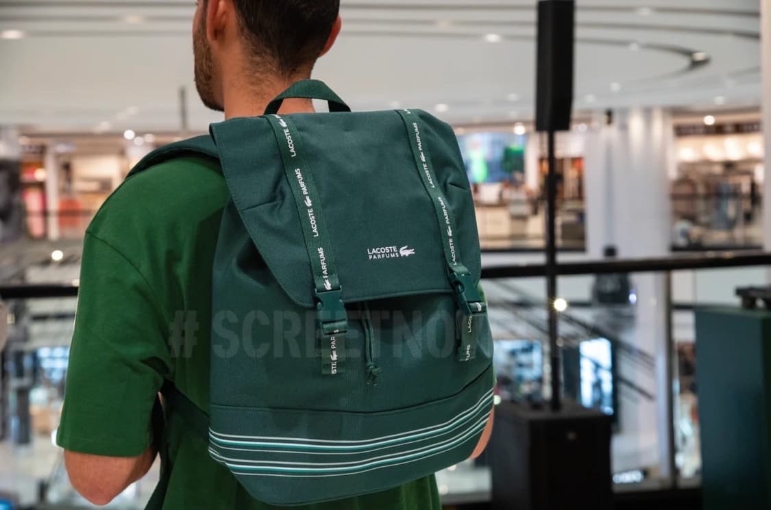 라코스테 퍼퓸 리미티드 백팩 그린 상품이미지2
