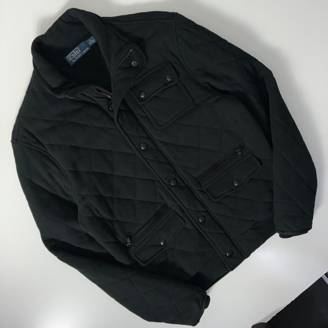 Polo  폴로 랄프로렌 코튼 퀼팅 봄버 자켓 상품이미지2