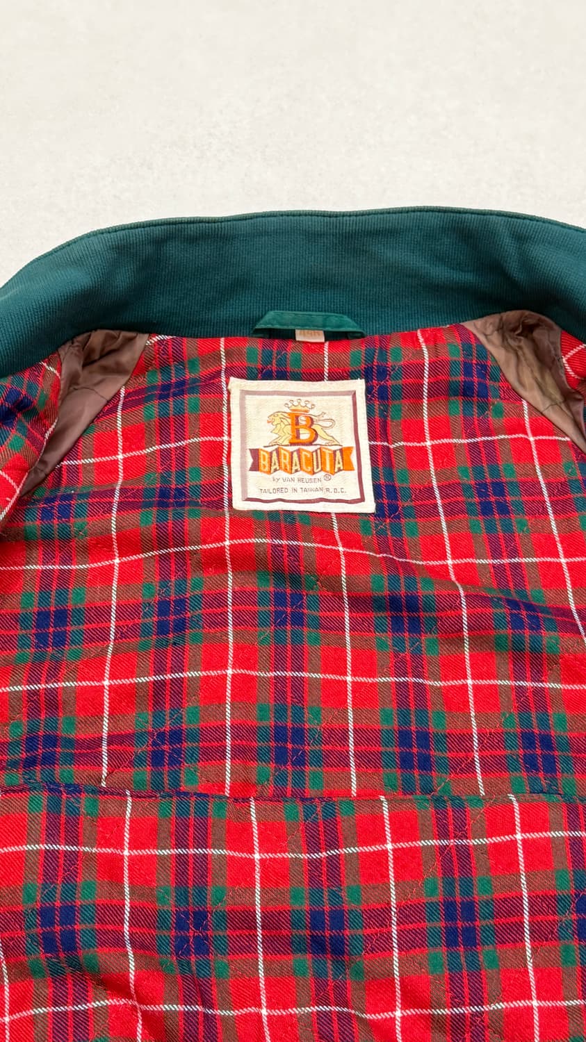 바라쿠타 G9 해링턴 자켓 레이싱 그린 44R 상품이미지2