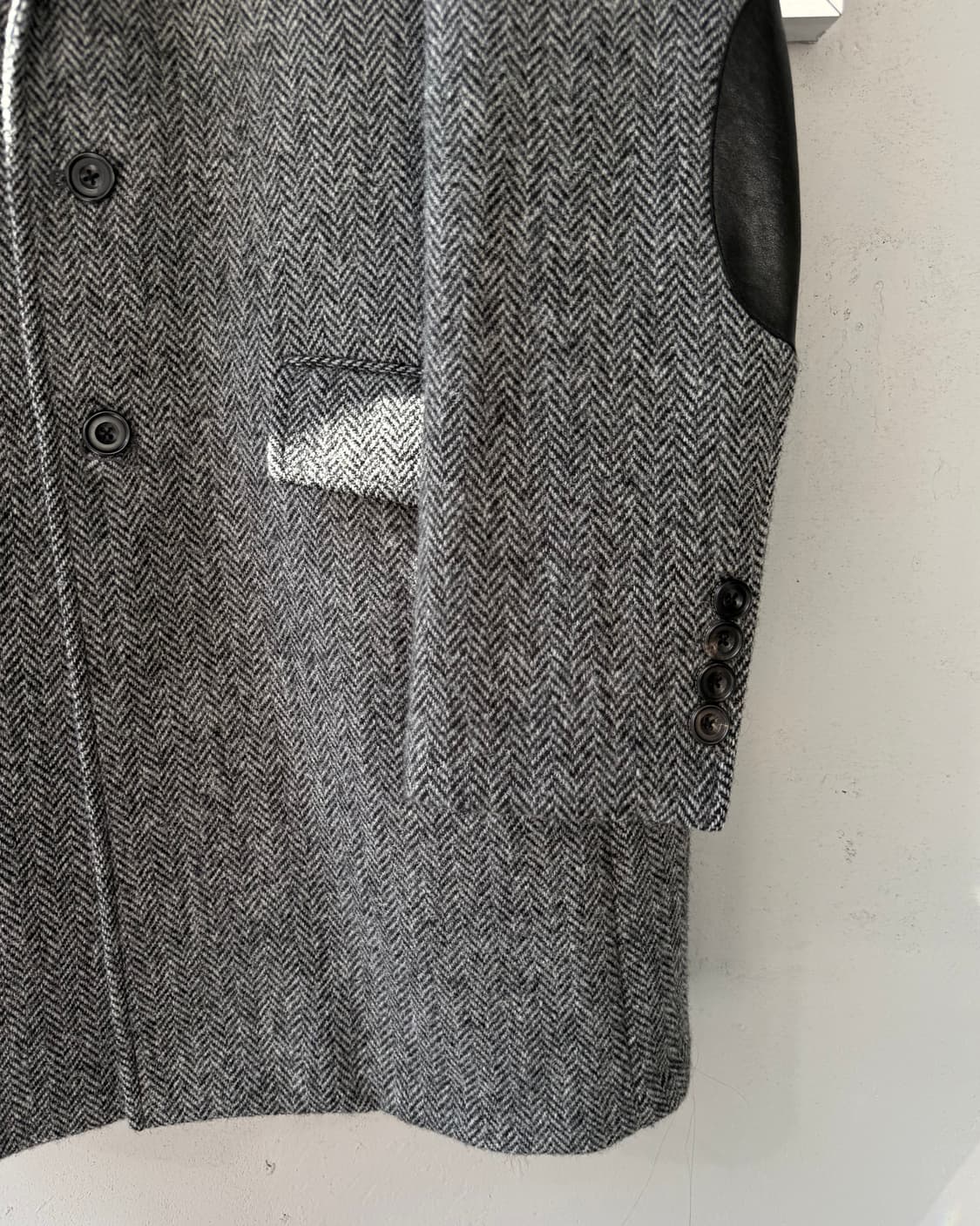 Bean Pole harris tweed Herringbone coat 상품이미지4
