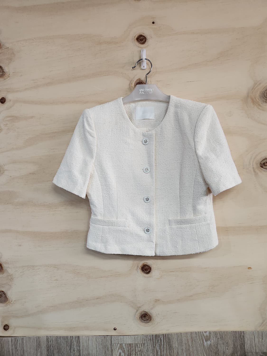 1081) 베니토 트위드 반팔 자켓 상품이미지1