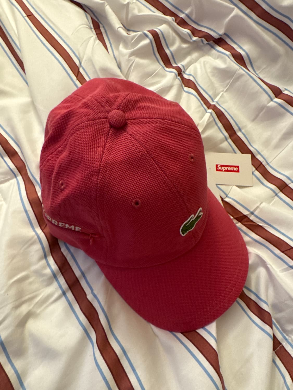 슈프림 라코스테 진핑크 모자 (새상품) 상품이미지2