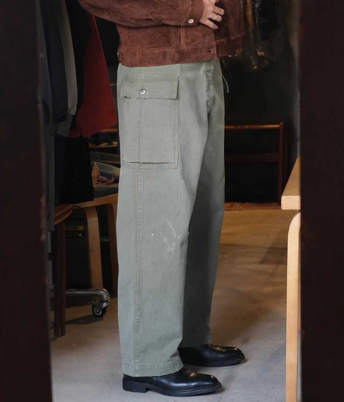 [4]헤릴 U.S.ARMY M-43 HBT PANTS 상품이미지2