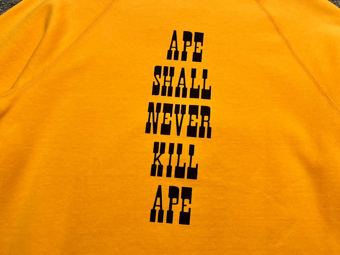 [105] 베이프 마일로 맨투맨티 XL 새제품 상품이미지6