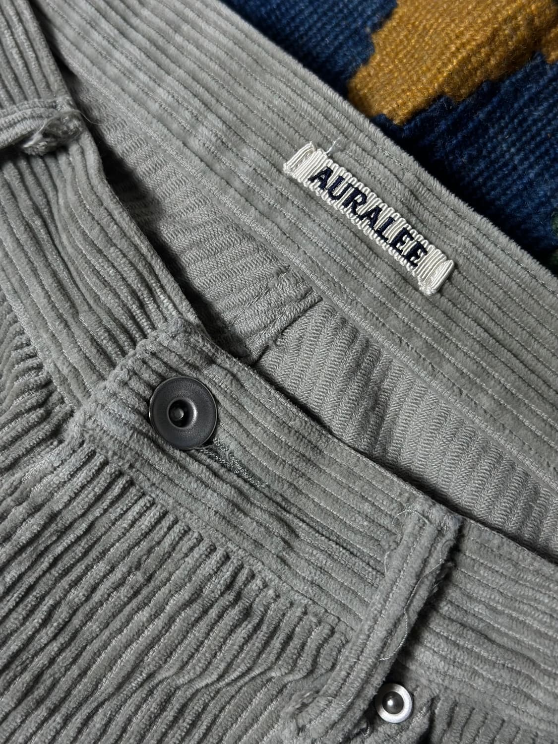 Auralee 오라리 5p 코듀로이 팬츠 4 상품이미지1