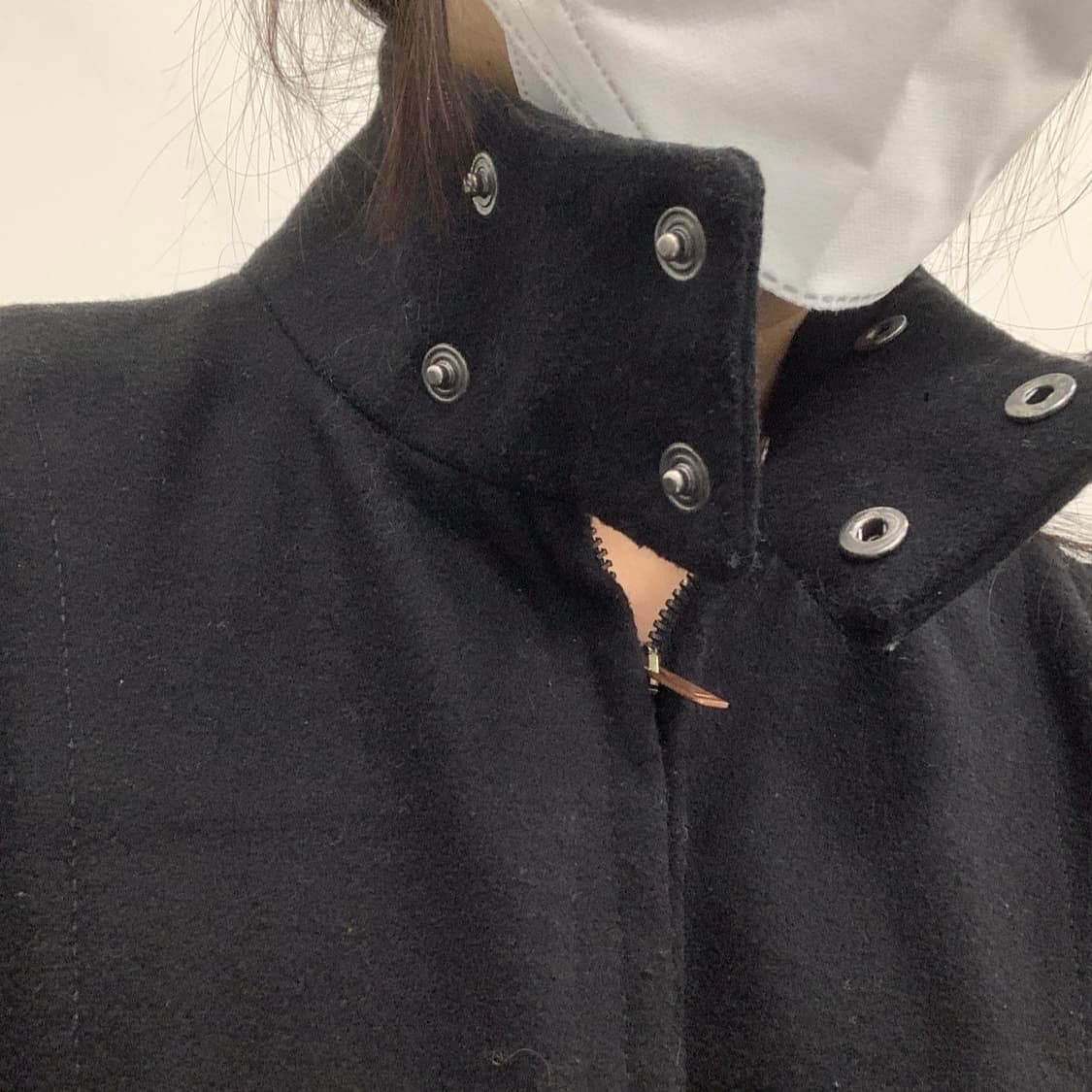 MM6 마르지엘라 하이넥 코트 상품이미지4