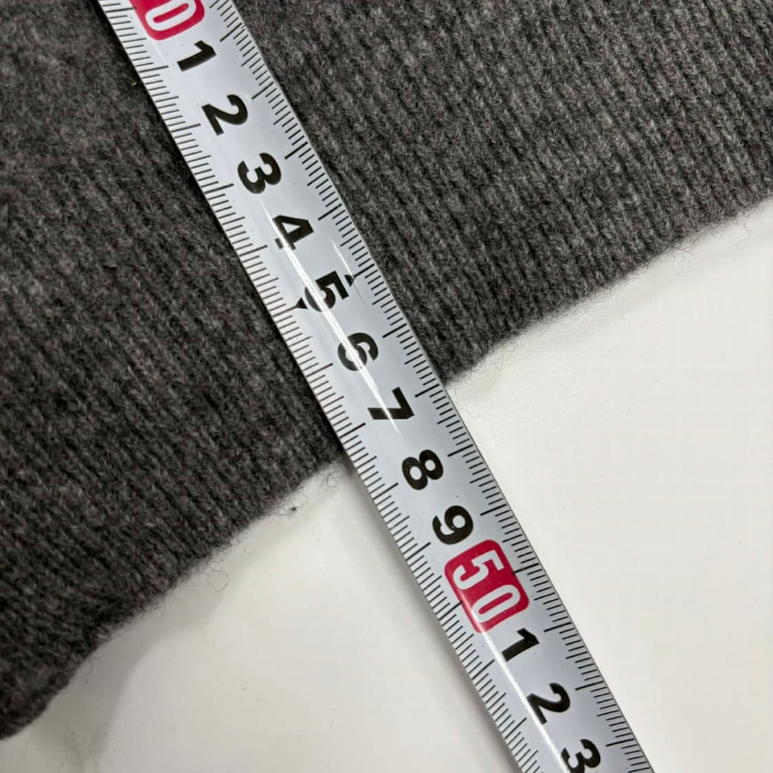 꼼데가르송 더블 와펜 램스울 걸즈 니트 가디건(M) 상품이미지6