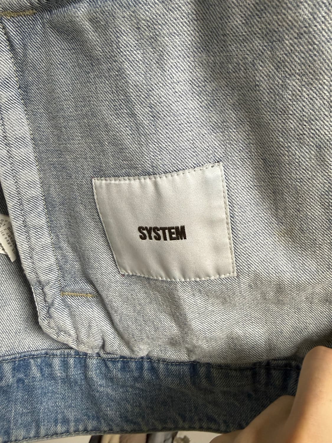 시스템옴므 청자켓 100(오버105) 상품이미지2