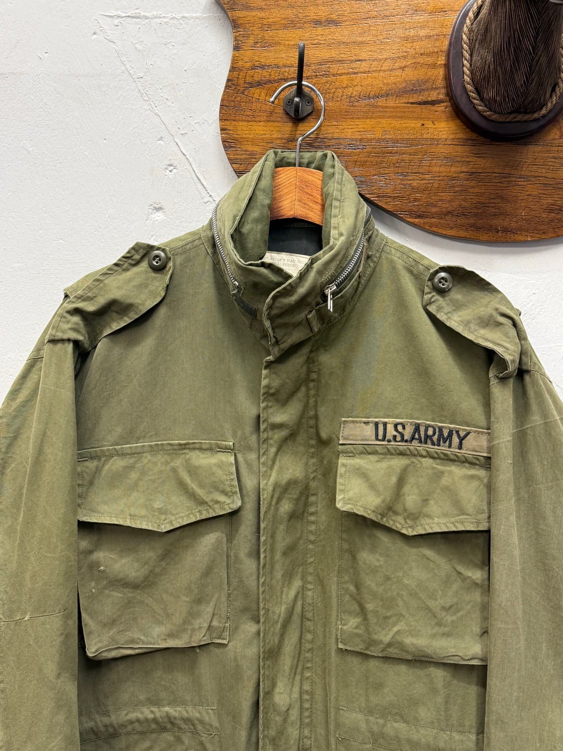 80s ST ARMY INDUSTRIES M-65 Field Jacket 상품이미지2