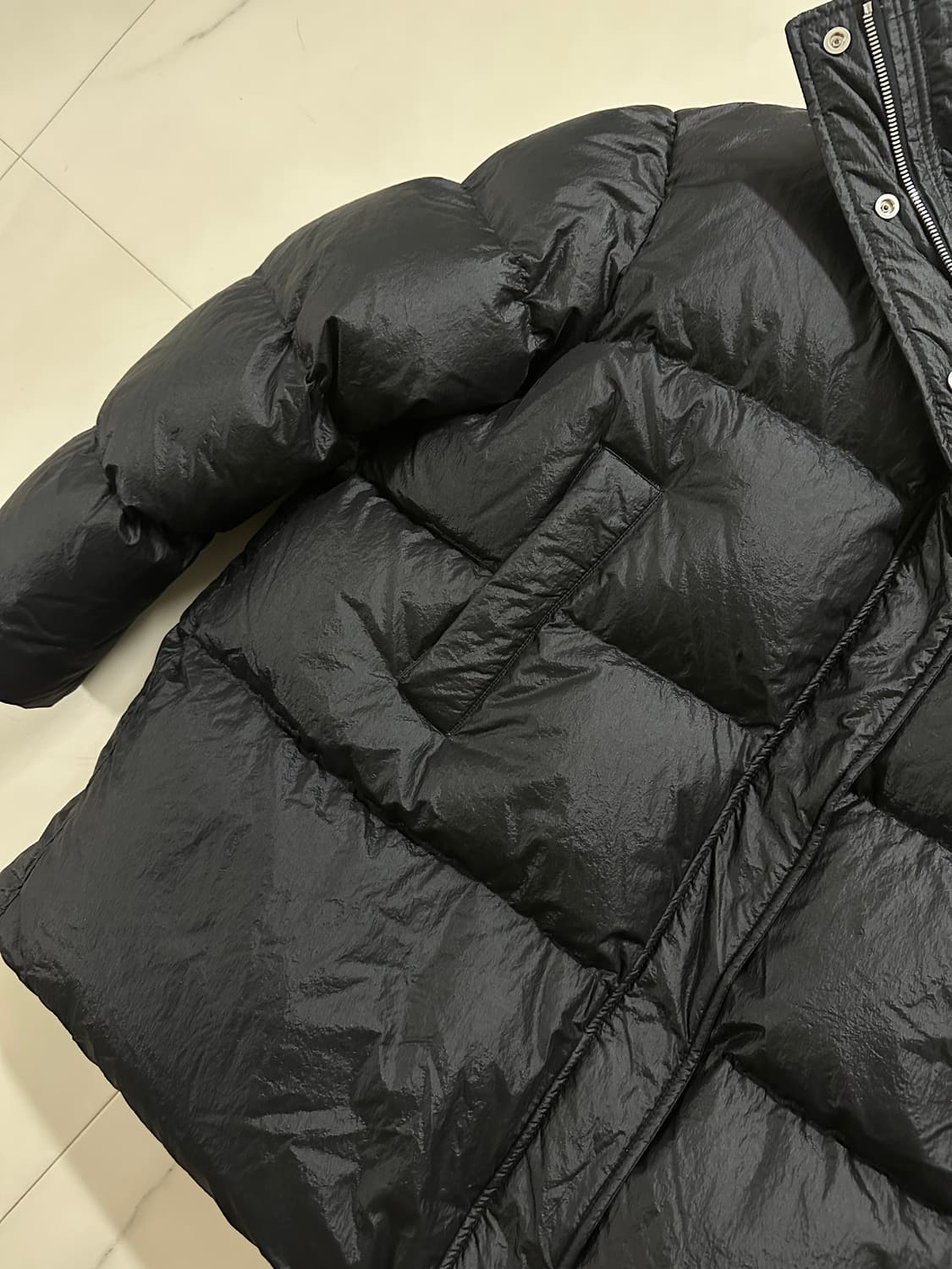 렉토 샤이닝 퀄티드 구스 다운 점퍼 상품이미지4