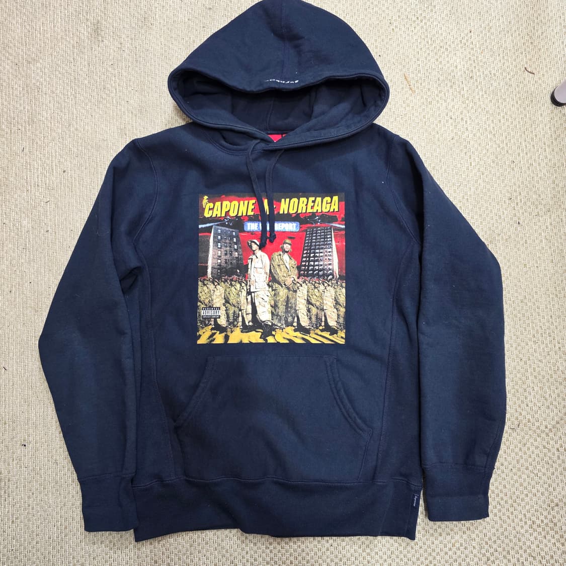 Supreme 슈프림 16SS 더 워 리포트 카모네 기모 후드티셔츠 S 상품이미지1