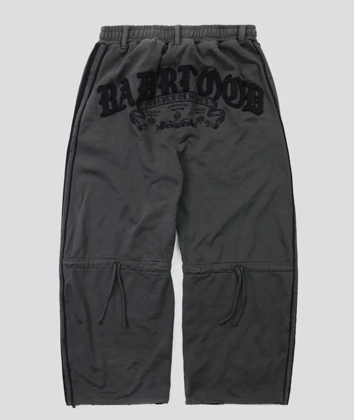 BADBLOOD 배드블러드 빌리 워시드 조거 팬츠 챠콜 상품이미지2