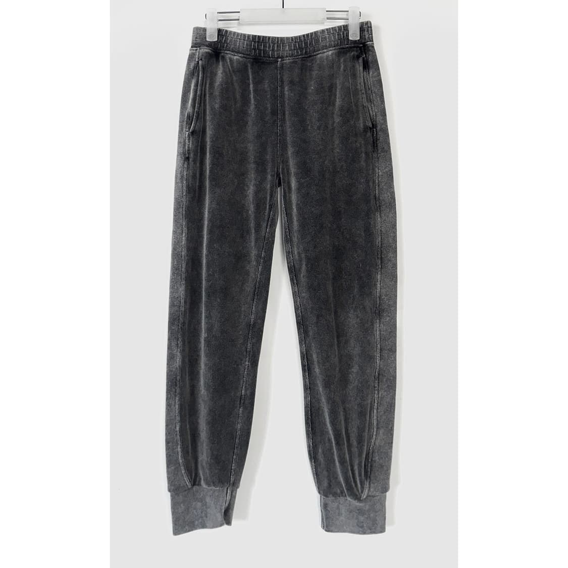 랙앤본 벨벳 밴딩 조거 팬츠 상품이미지1