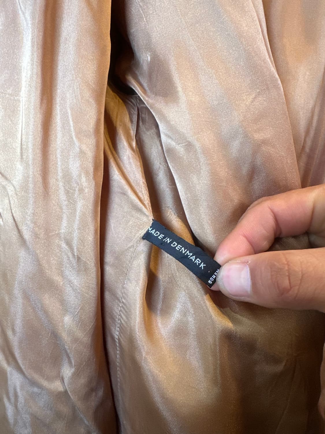 euro 헤비 리얼 퍼 코트 Made in denmark 상품이미지10