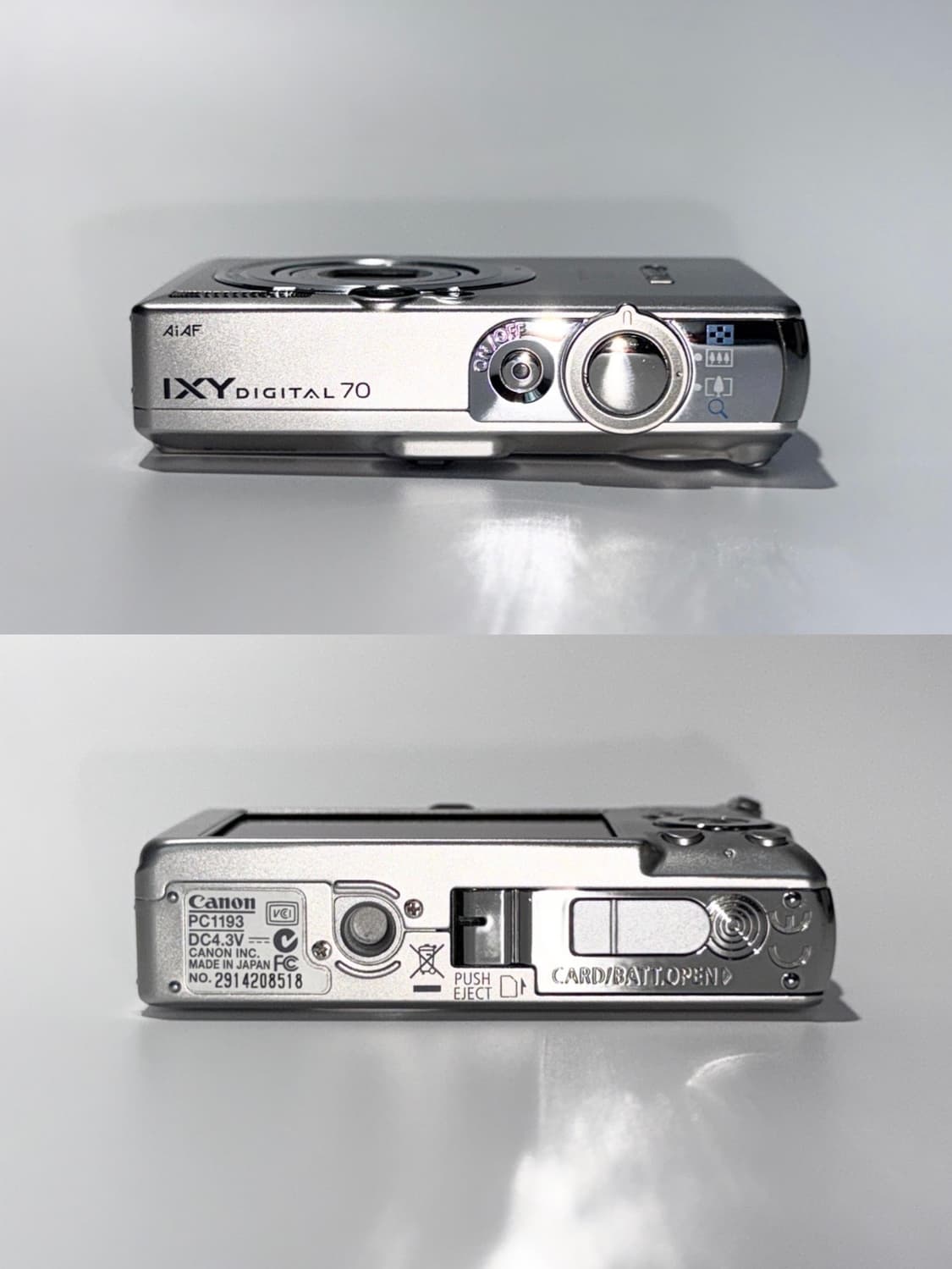 [미품풀박스!] 캐논 익시 ixy70 (익서스 ixus60) 실버 디카 상품이미지8