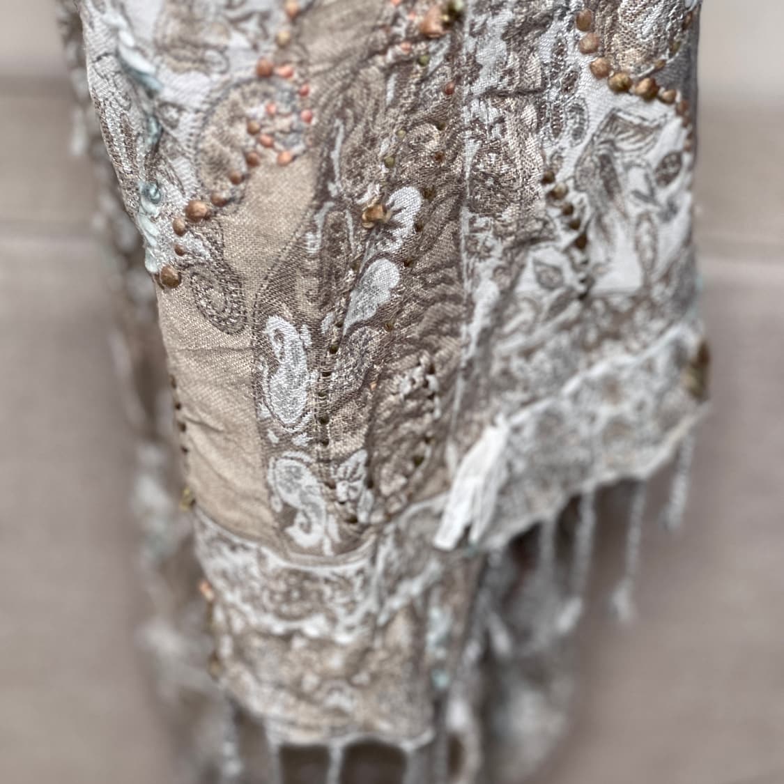 APPLIQUE PAISLEY MUFFLER 머플러 상품이미지5