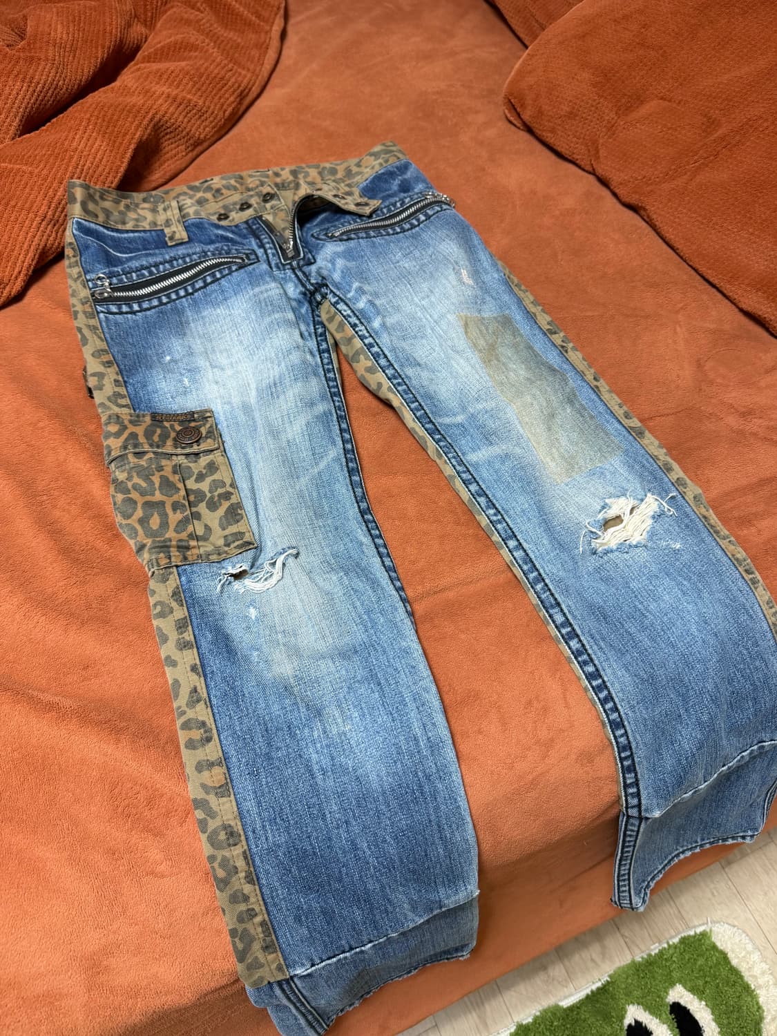 히스테릭글래머 레오파드 팬츠 진 상품이미지1