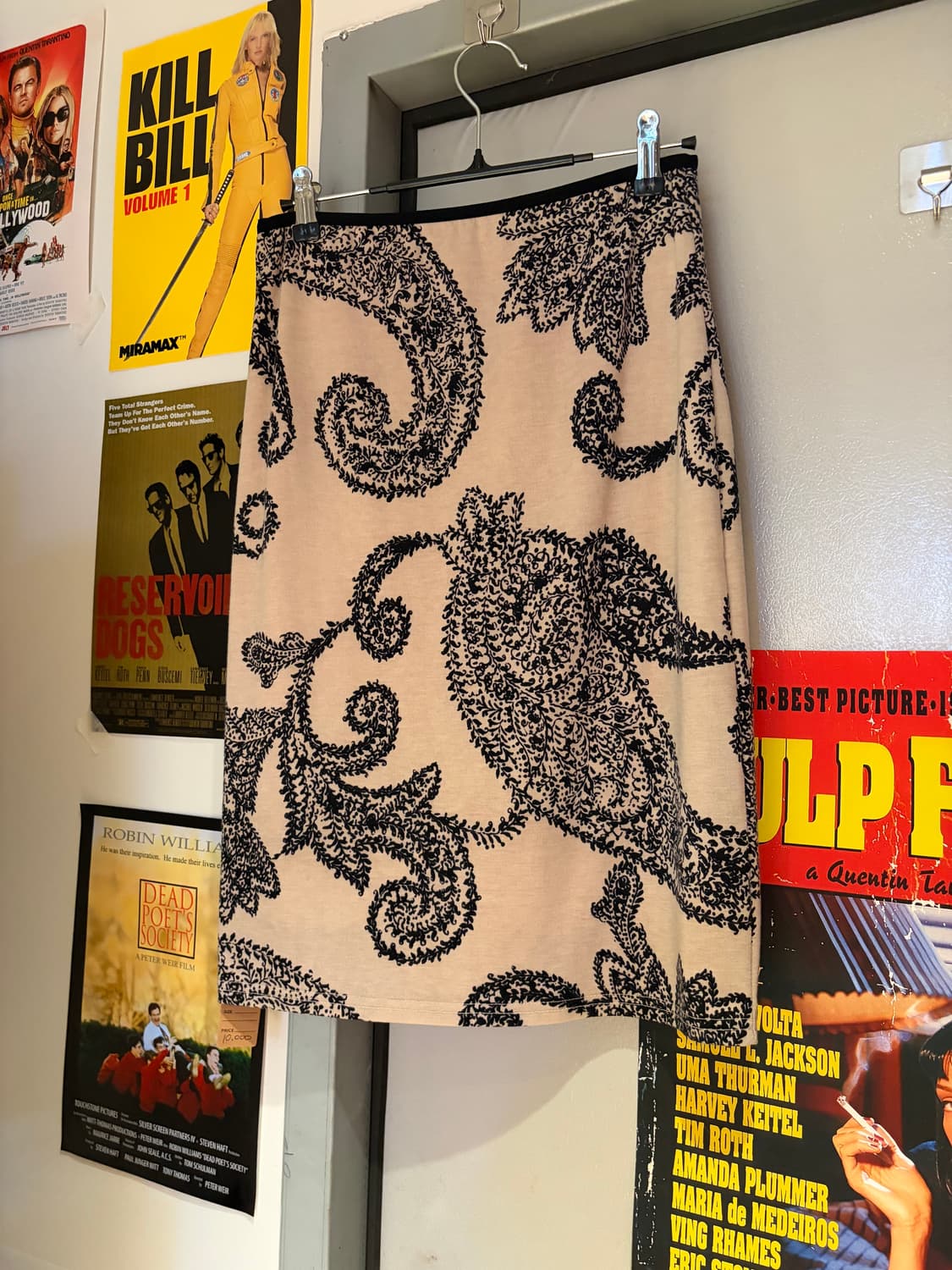 베이지 페이즐리 패턴 스커트 상품이미지4