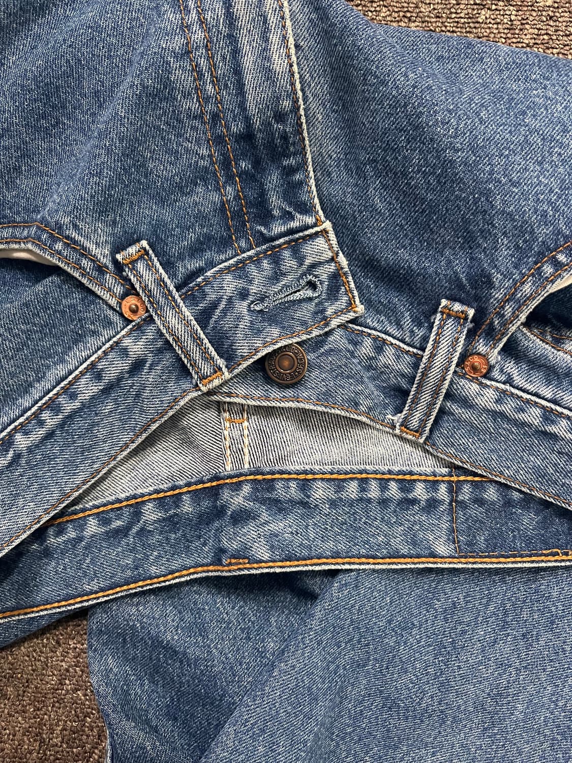 Levis 220 오렌지탭 데님 팬츠 상품이미지3