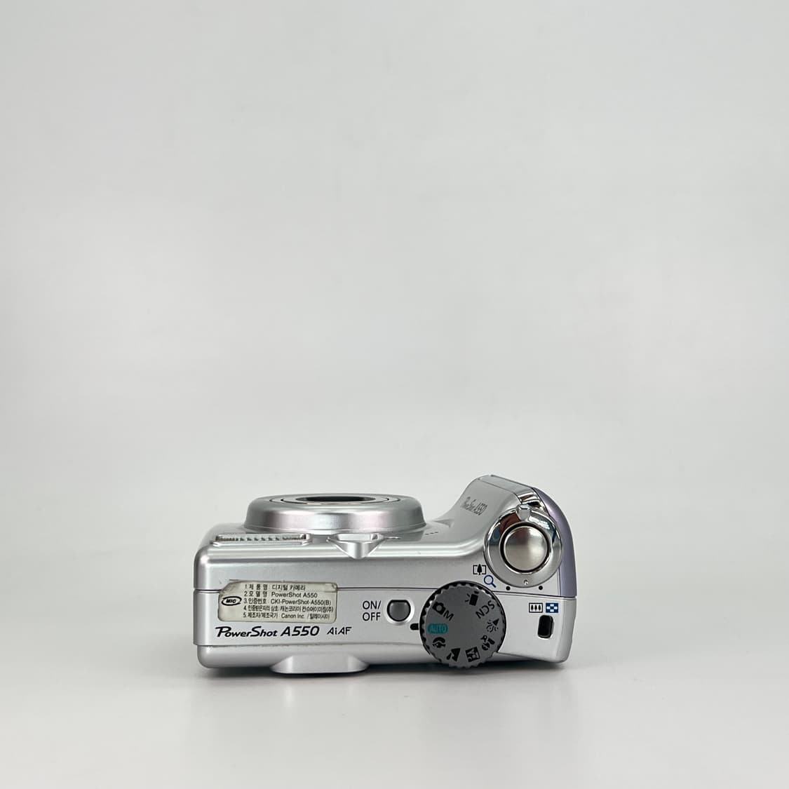 캐논 파워샷 Canon PowerShot A550 실버 상품이미지8