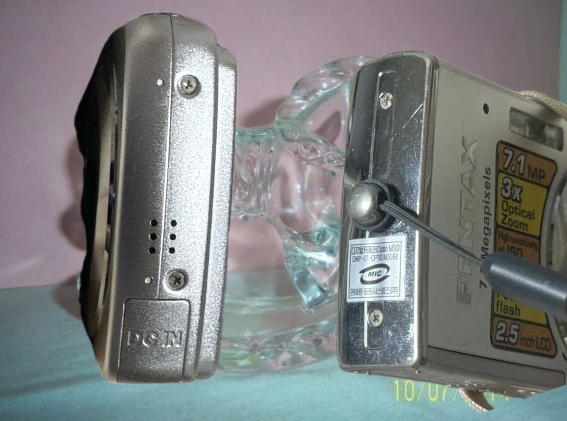 Pentax Optio M30 펜탁스 옵티오 빈티지 디카 디지털카메라 상품이미지3