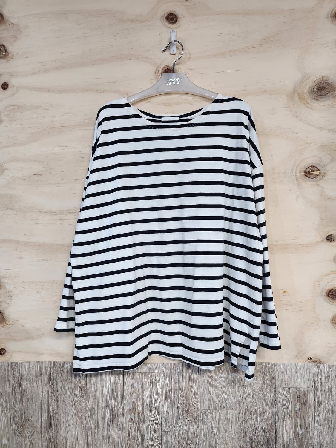 417) 시크헤라 스트라이프 긴팔 티셔츠 상품이미지1