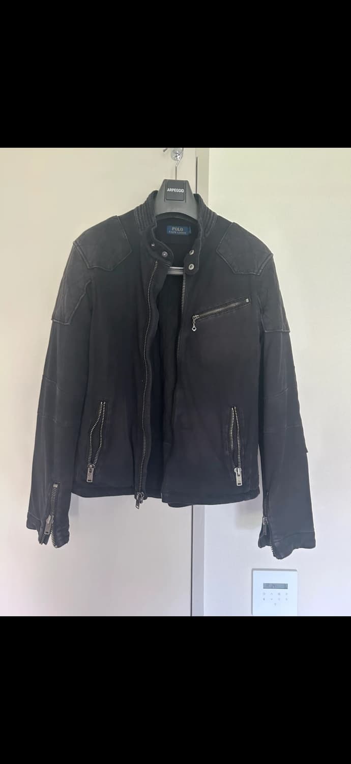 폴로 랄프로렌 트윌 워싱 바이크 라이더 자켓 상품이미지1