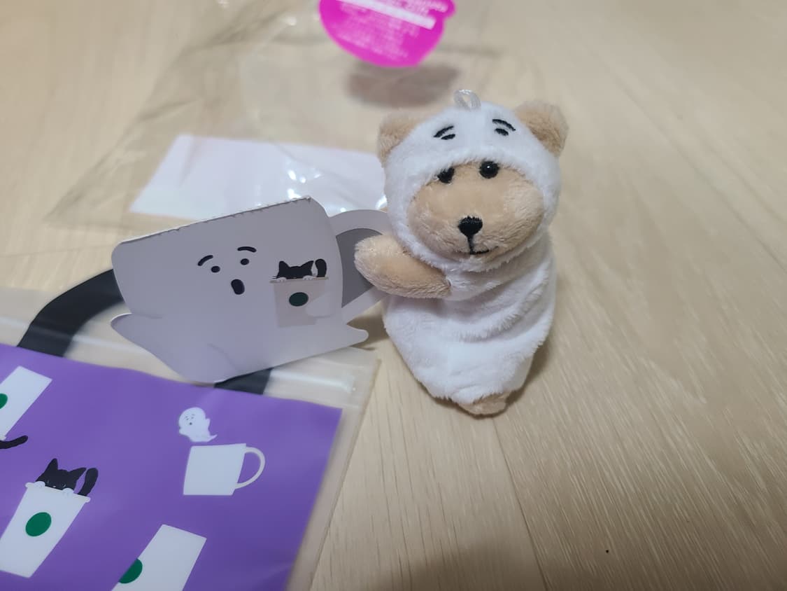 일본 스타벅스 할로윈 한정판 인형 상품이미지3