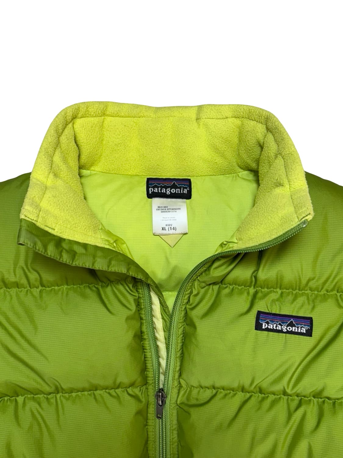 파타고니아 구스 다운 패딩 게코 그린 상품이미지6