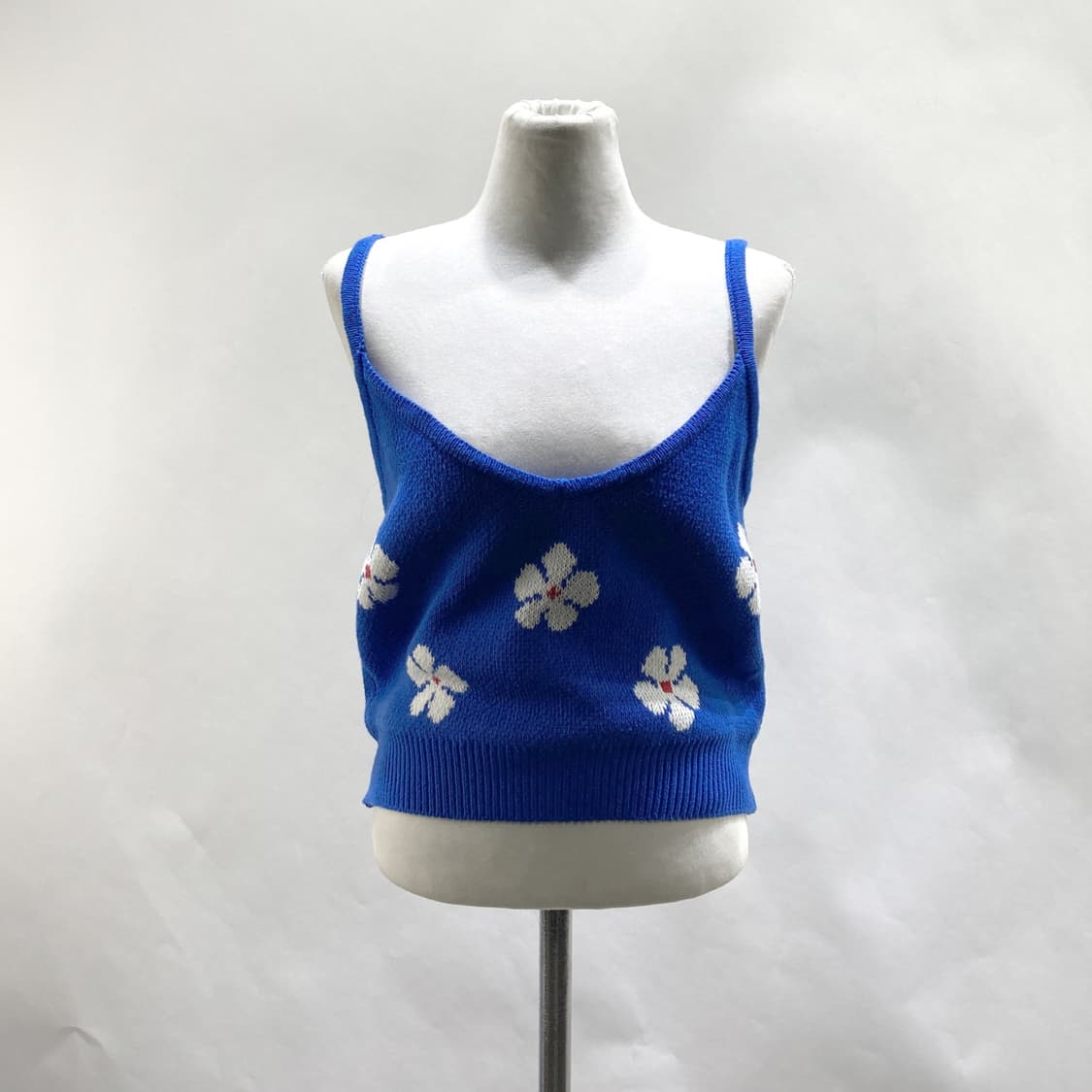 SIYAZUA 시야쥬 플라워 뷔스티에 니트 나시 S 상품이미지1