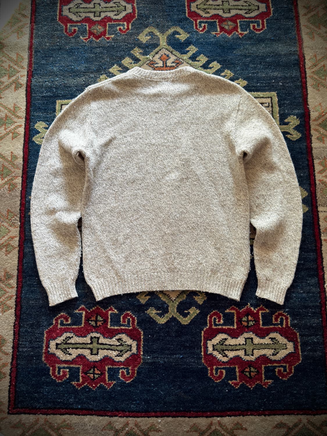 80s USA Stonewood wool nylon Knit 상품이미지2
