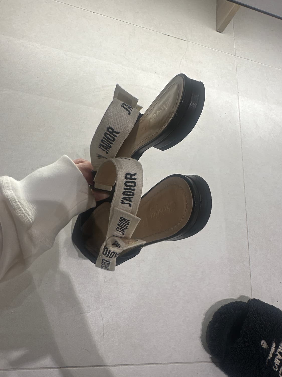 디올 자디올 슬링백 플랫 35 상품이미지3