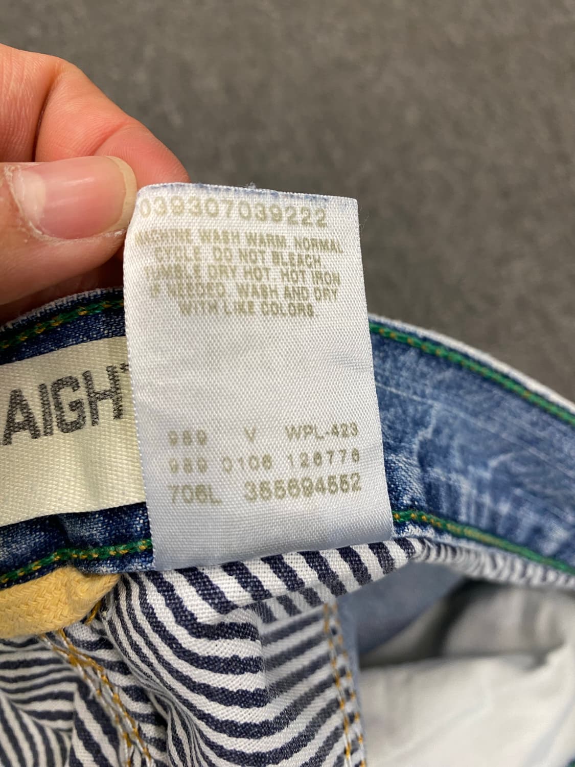 00s Levis 리바이스 569 데님 쇼츠 상품이미지5